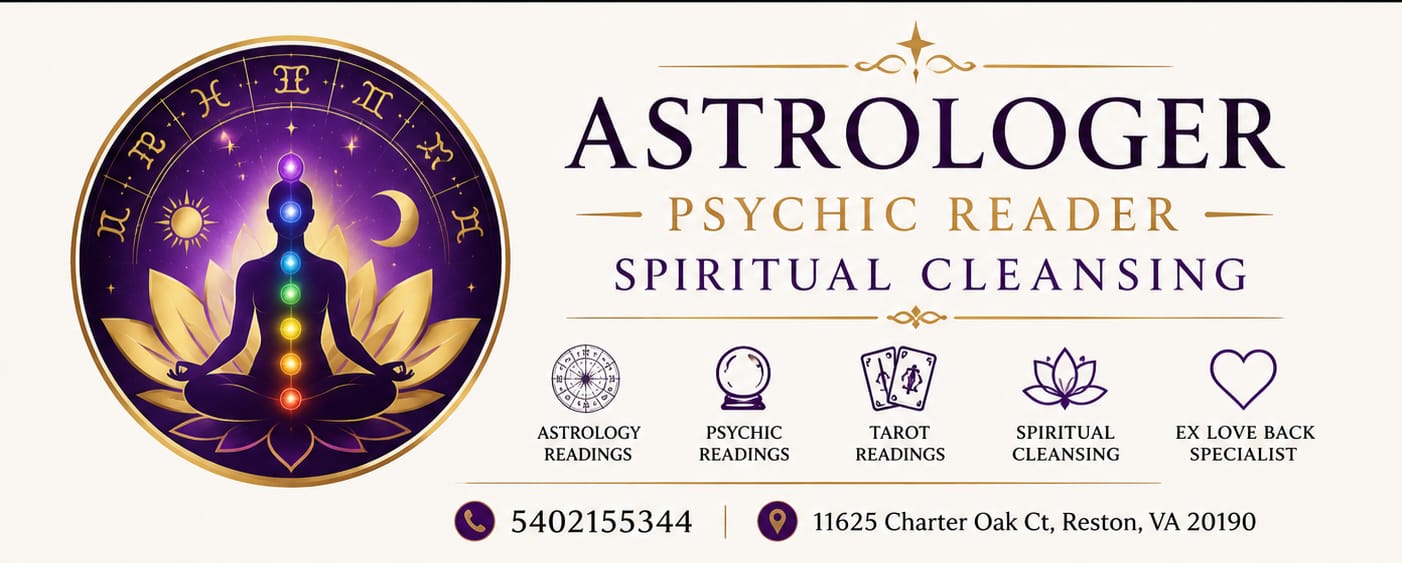 Astrologer Psychic Reader Spiritual Cleansing - Business Photo