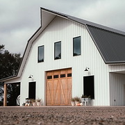 The White Barn - Logo