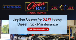 Open Bay Truck Repair - Logo