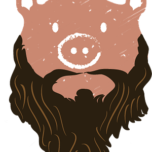 Bearded One BBQ - Logo