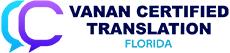 Vanan Certified Translation Florida - Logo