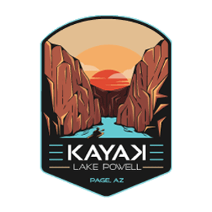 Paddle board Lake Powell. - Logo