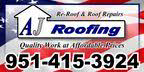 AJ ROOFING - Logo