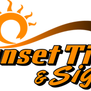 Sunset Tint & Sign - Logo