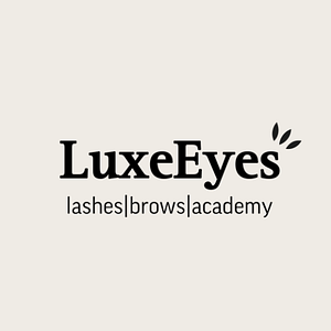 Luxe Eyes Spa. Lash Extension, Lash Lift, Brow Lamination, Academy - Logo