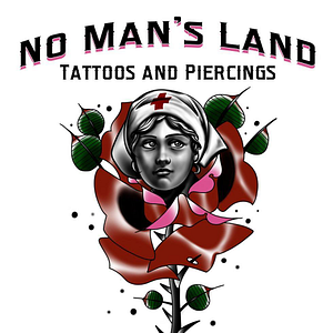 No Man's Land Tattoo Parlor - Logo
