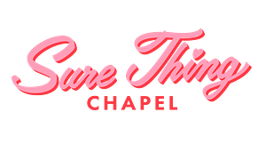 Sure Thing Wedding Chapel - Logo