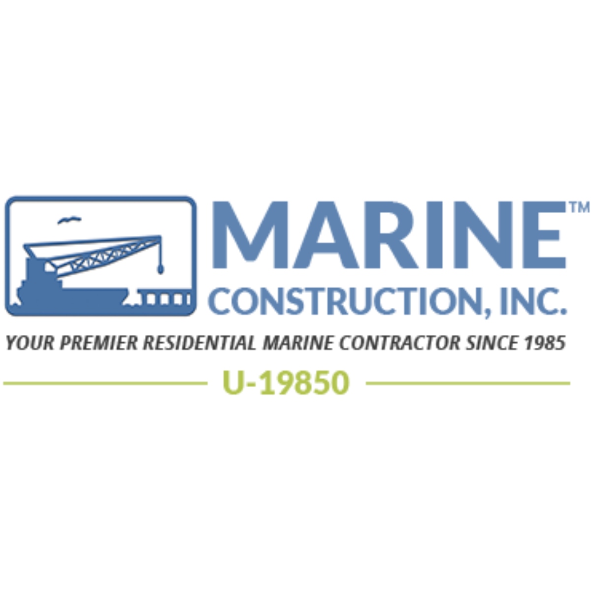 Marine Construction Inc - Logo
