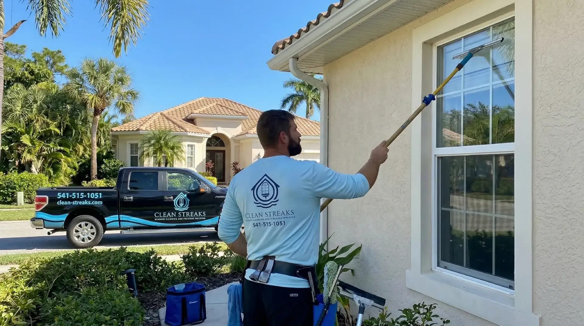 Clean Streaks - Business Photo
