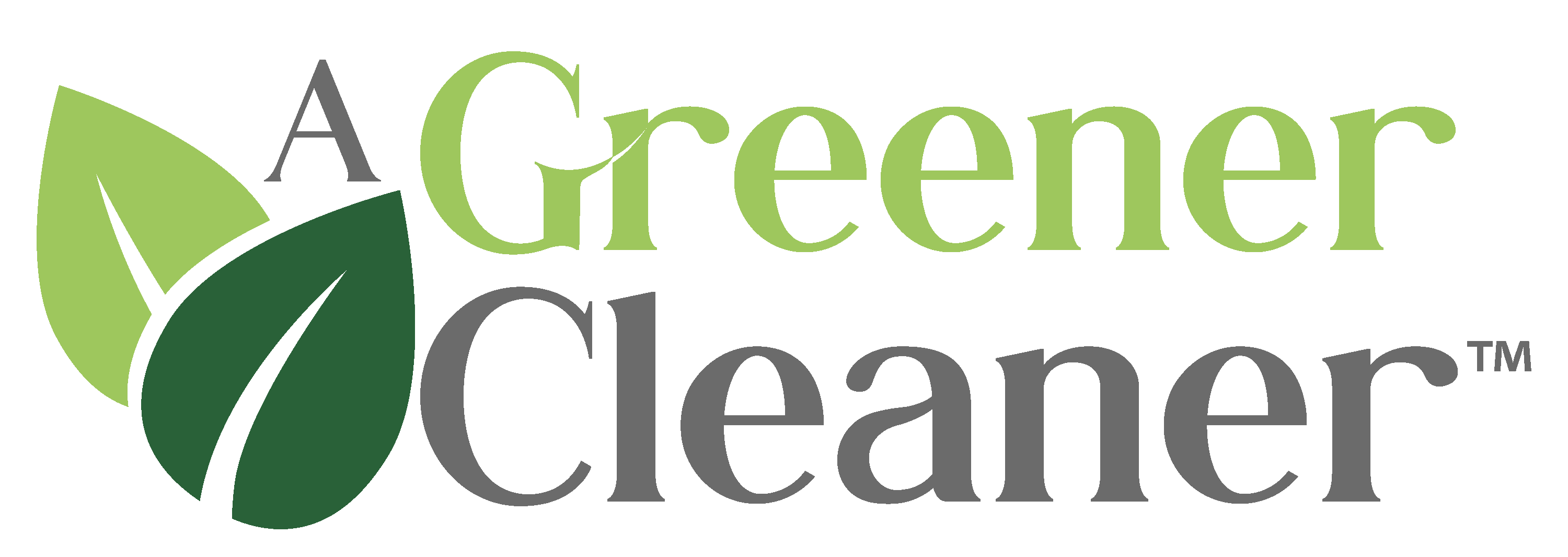 A Greener Cleaner - Logo