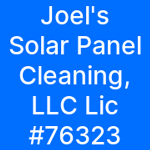 Joel's Solar Panel Cleaning-Stockton Hub