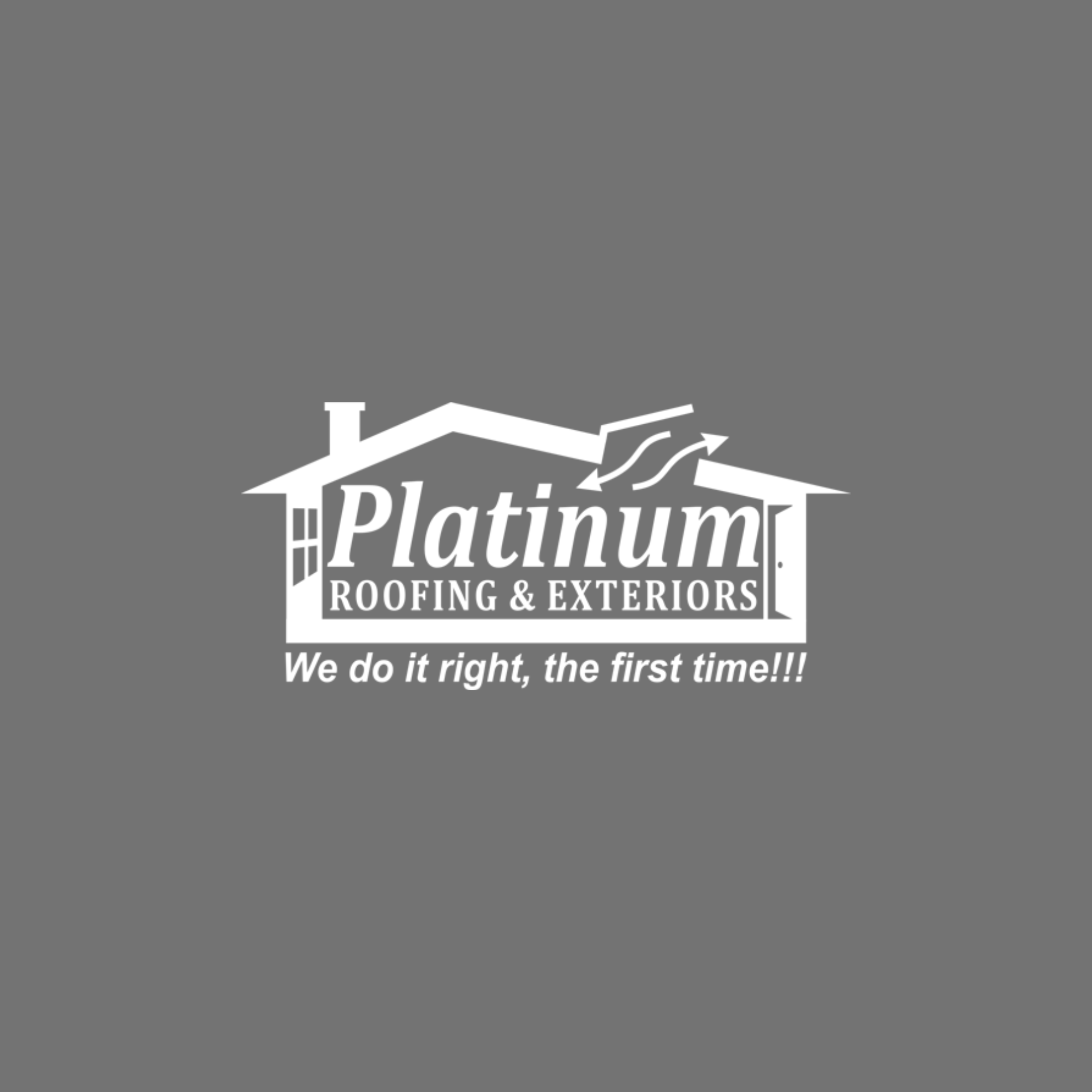 Platinum Roofing and Exteriors - Logo