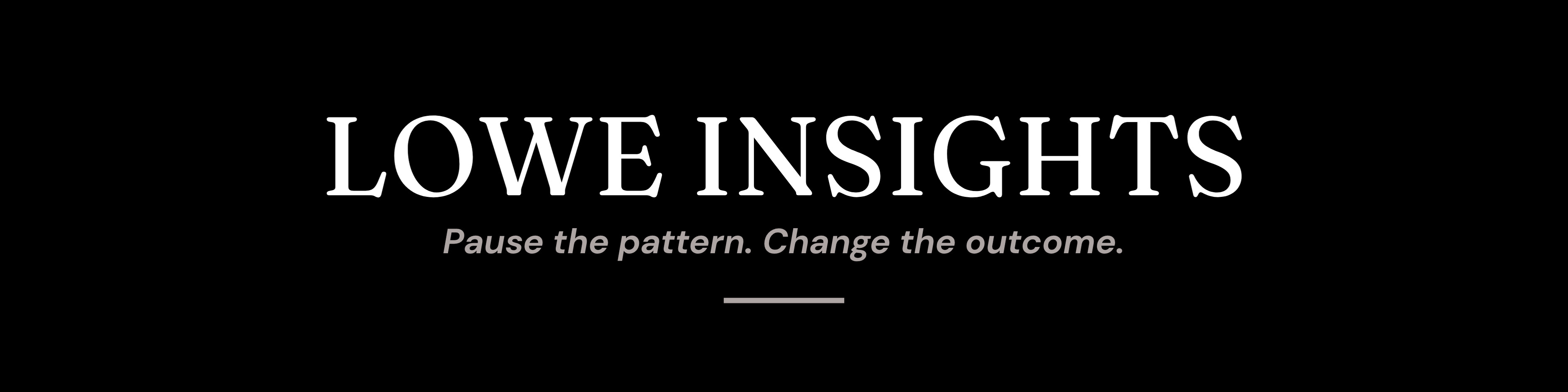 Lowe Insights Consulting - Logo