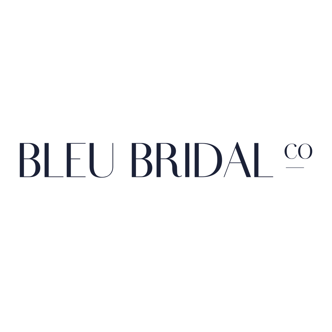 Bleu Bridal Co - Logo
