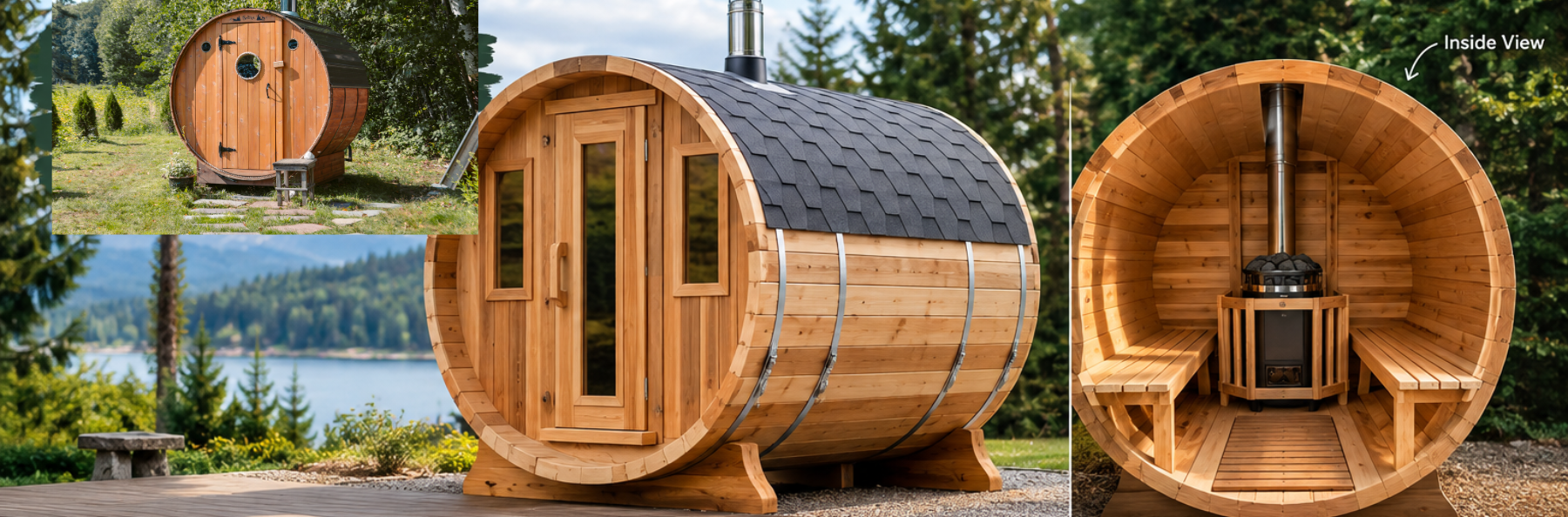 Northern Lights Cedar Barrel Saunas - Business Photo